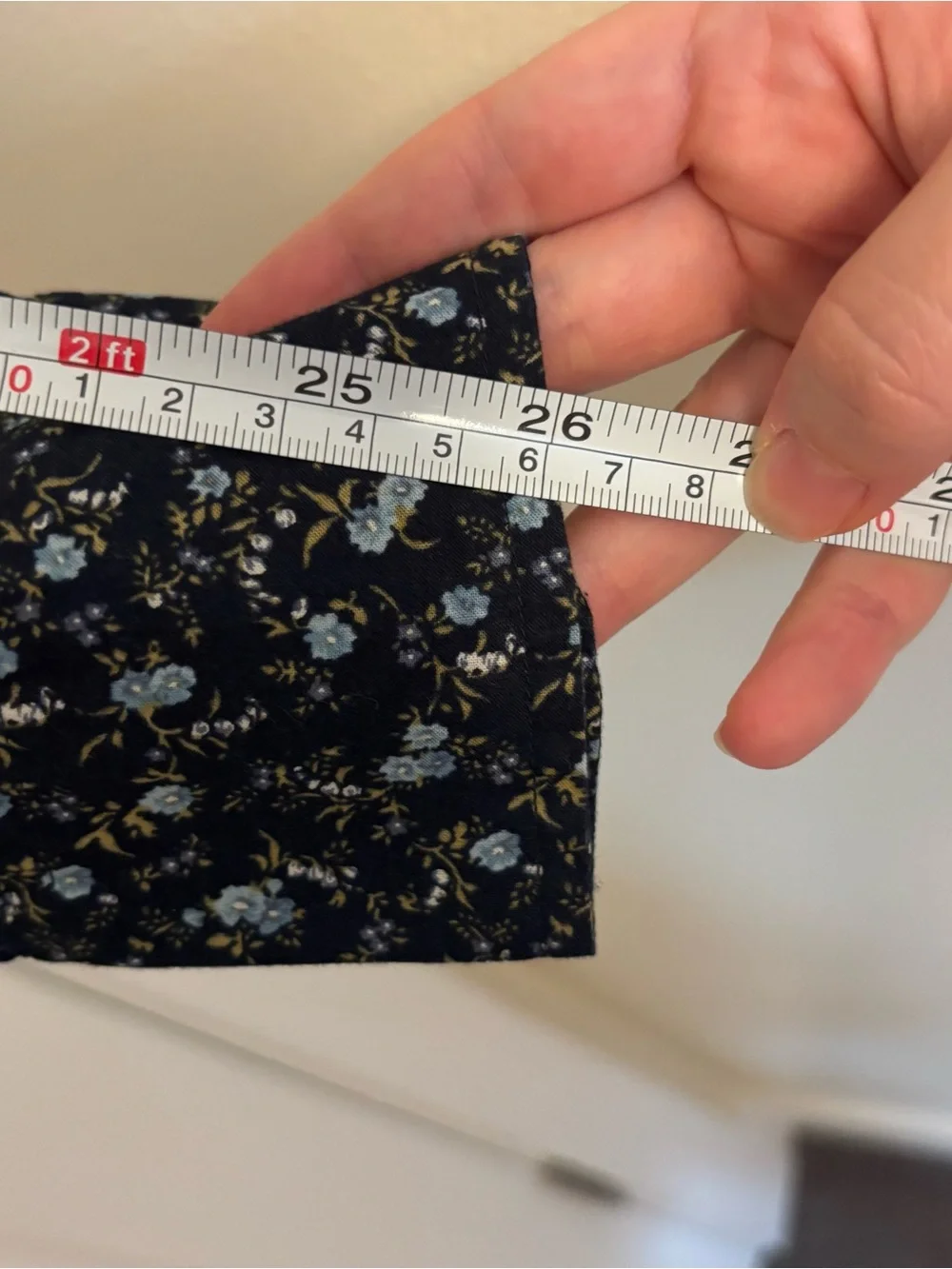 NWT J. Crew Navy Floral Button-Down Shirt